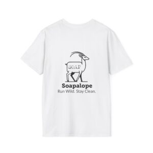 Soapalope Classic Back Logo Tee – Subtle in Front, Legendary Behind