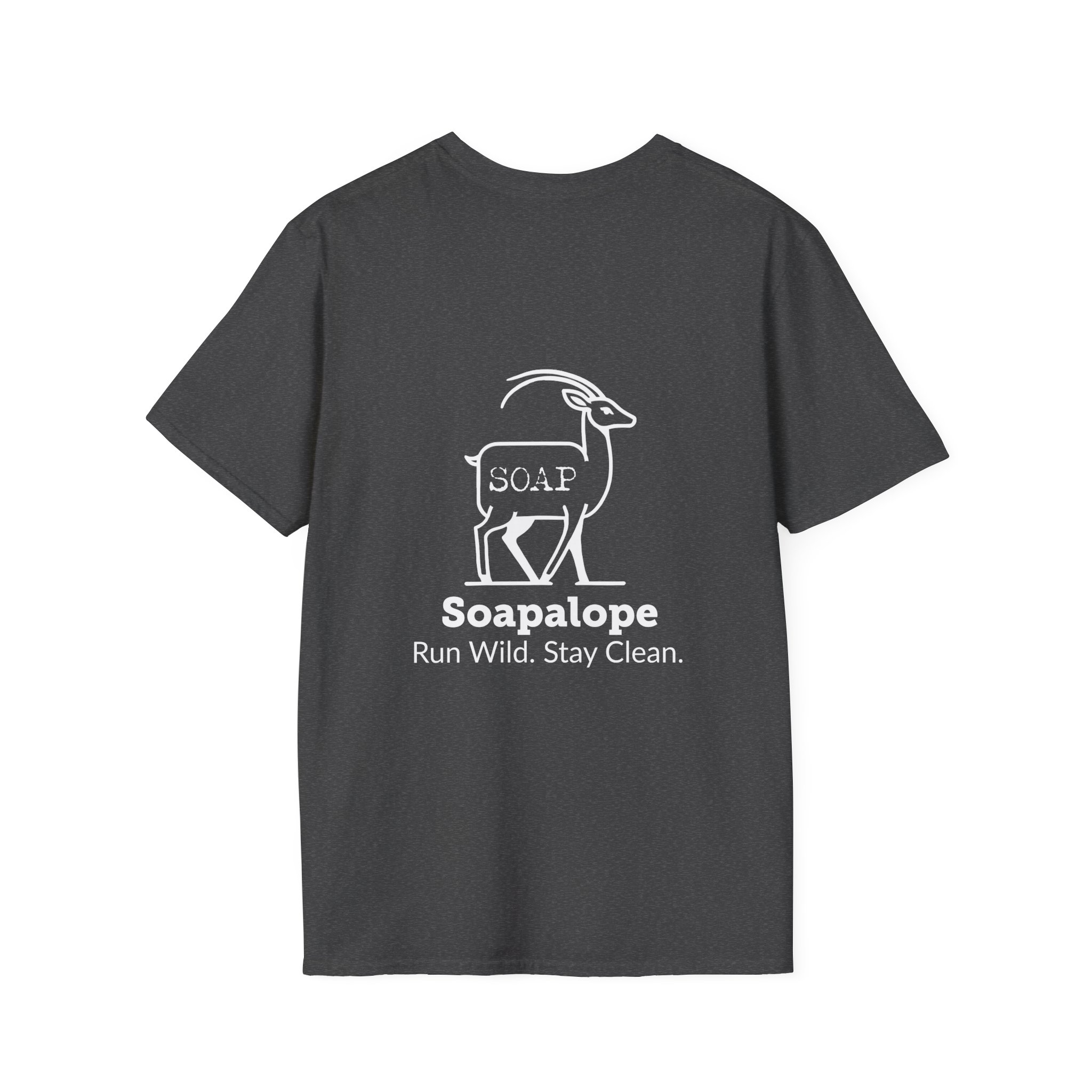 Soapalope Classic Back Logo Tee – Subtle in Front, Legendary Behind 16 Soapalope Classic Back Logo Tee – Subtle in Front, Legendary Behind - Image 16