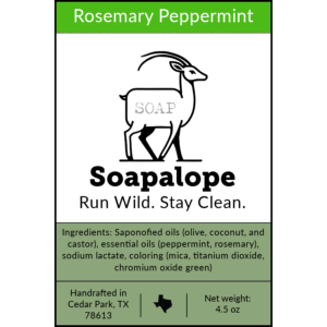 Rosemary Peppermint Soap